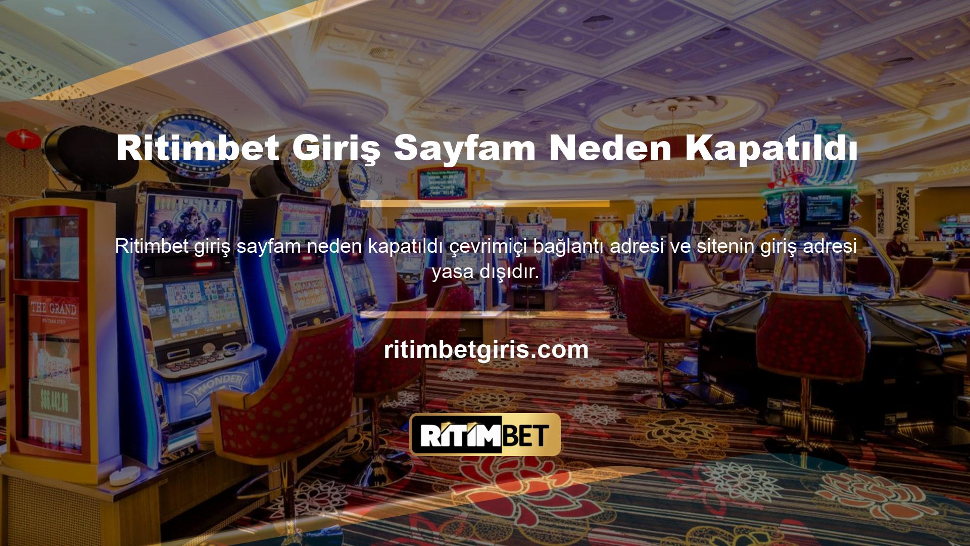 Casino oyuncuları engelleme sorunları nedeniyle Ritimbet adreslerine bağlanamıyor